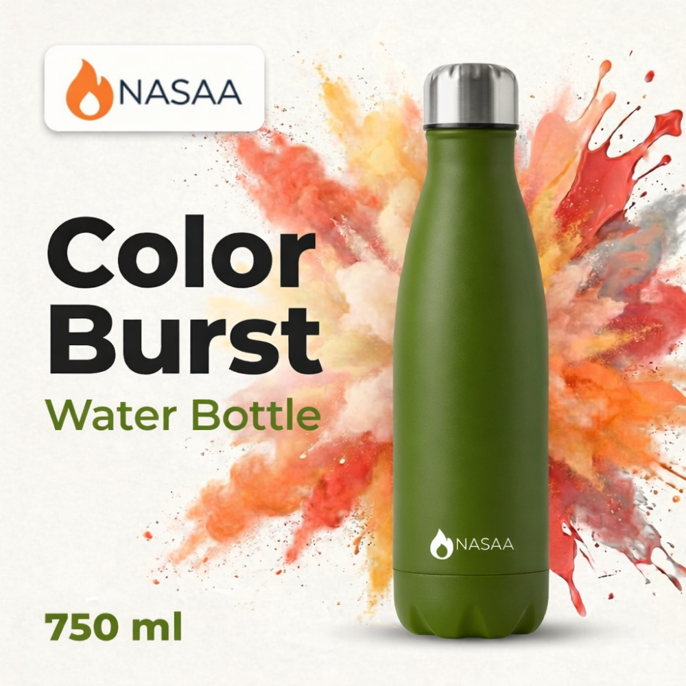 Color Burst 750 ML Water Bottle